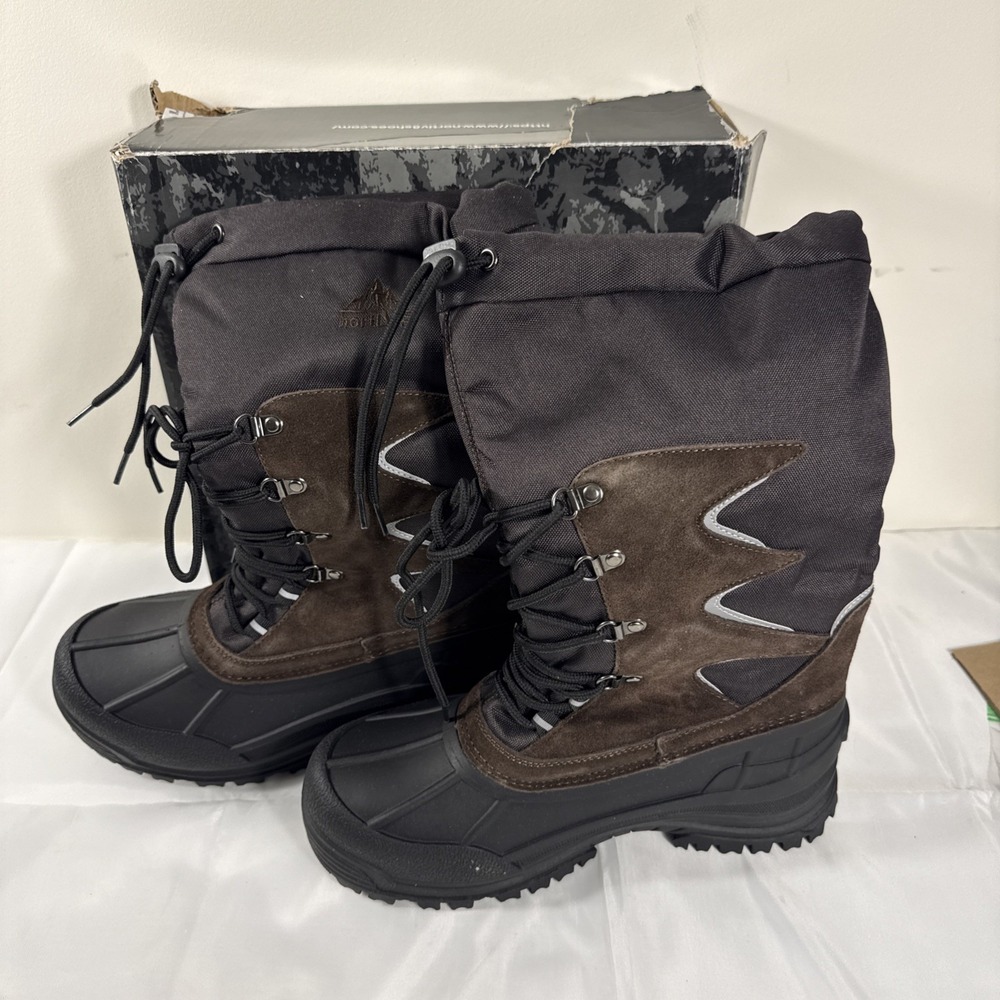 Nortiv 8 Mountaineer-1 Winter Snow Boots Brown‎ Insulated Size 7